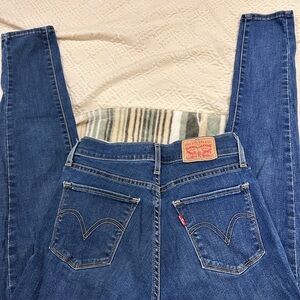 Levi's Blue Skinny Jeans with Classic Design